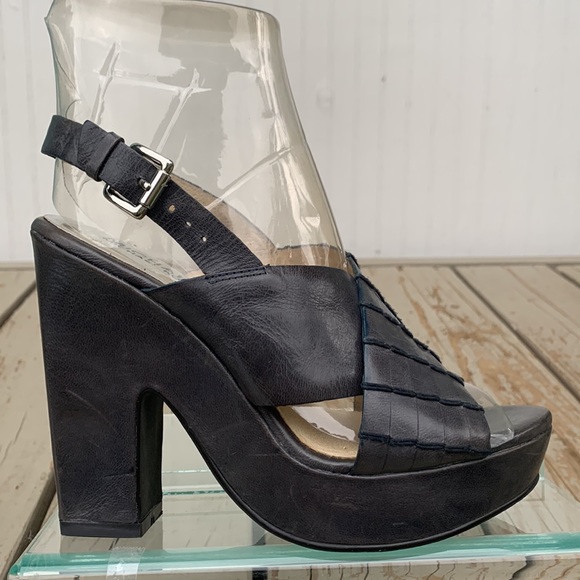 Michael Kors Platform block Heels gray 6.5 - Picture 4 of 16